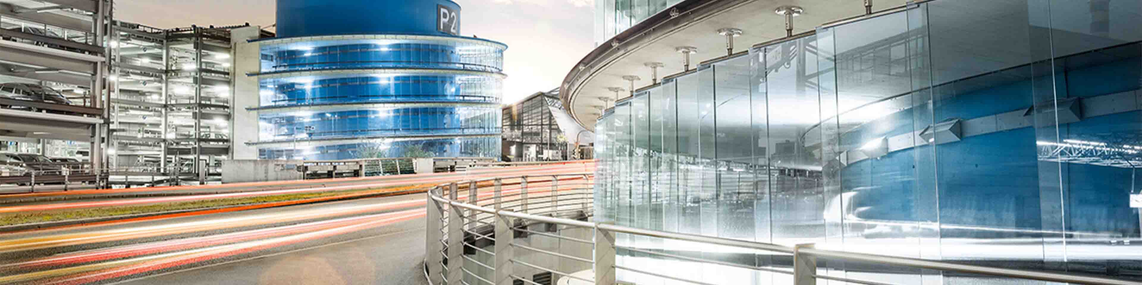 APCOA Parkhaus Ansicht von außen